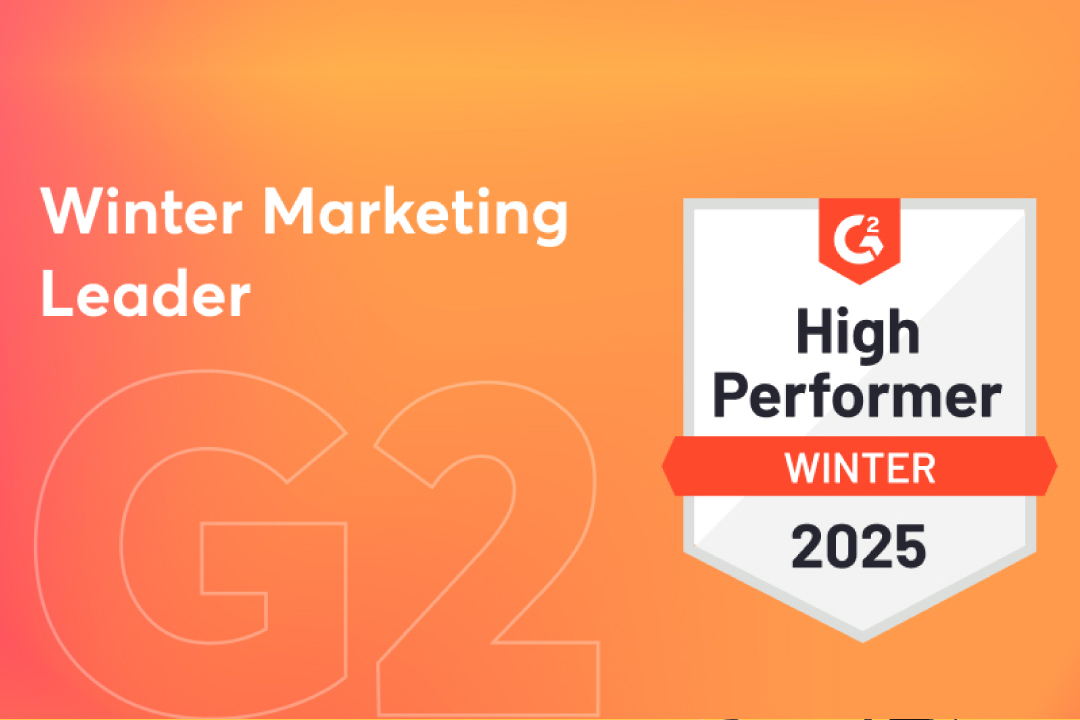 G2 High Performer badge Winter 2025, showcasing Marketing Star recognition as a Winter Marketing Leader